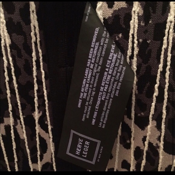 Herve Leger "Sidney" size Medium - Picture 3 of 4